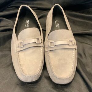 Alden Men's Suede Gray Loafers